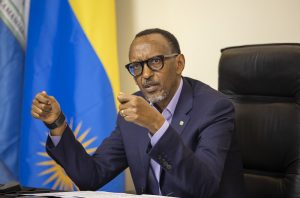 Rwandan President, Paul Kagame, (kt press)